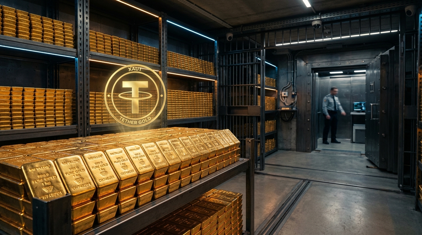 Swiss Bullion Vault - Tether Gold XAUT Physical Backing